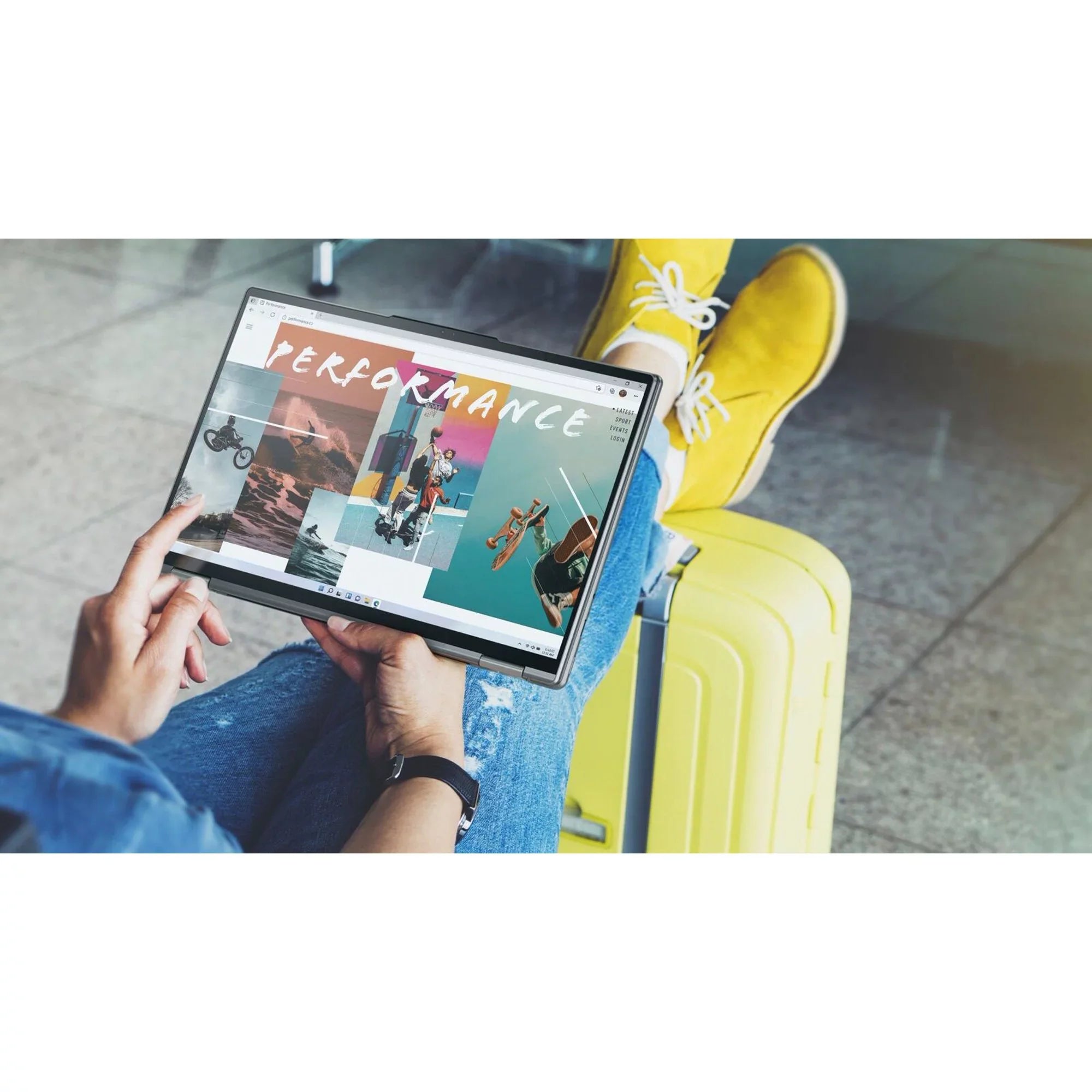 2-in-1 11 Business Laptop, Xe Graphics, Evo Fp, Iris IPS Intel Pro RAM, 2.5K SSD, Gray 12th i5-1240P, Lenovo LPDDR5 Backlit Platform Yoga 7i KB, 8GB 12-Core 16" 1TB Windows