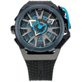 Men White Dial Mazzucato Twin for Adult Reversible Monza Automatic Watch Chronograph Rim -