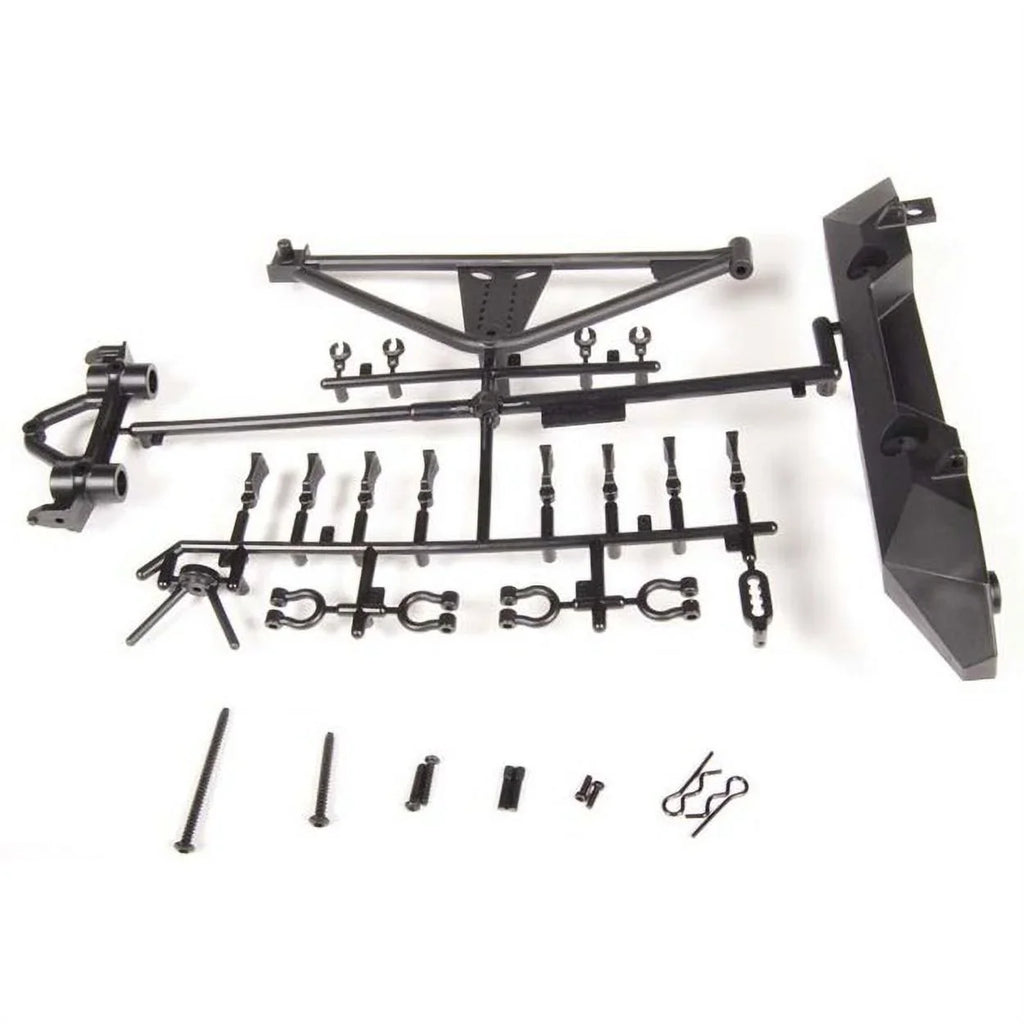 Option RrBumper/TireCarrierSCX10/Poison Spyder/JK AXIC4349 Axial Parts Electric AX80126 Car/Truck