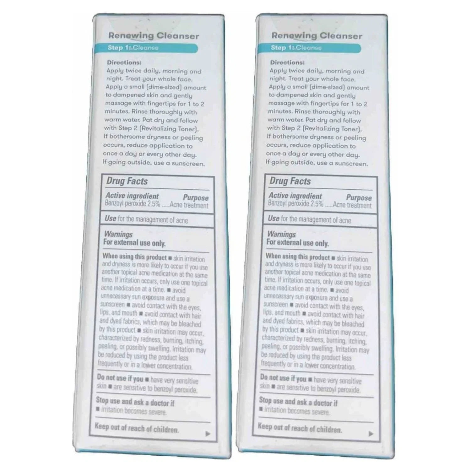 Solution Medication oz 2, Each Pack Proactiv Renewing of Cleanse Step 1 Cleanser Acne 4
