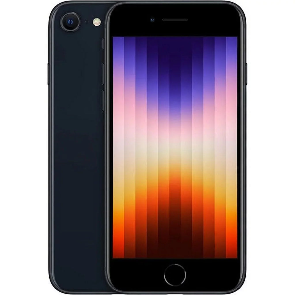 Unlocked) SE Gen) (3rd A2595 Restored 64GB Midnight Apple iPhone (Fully