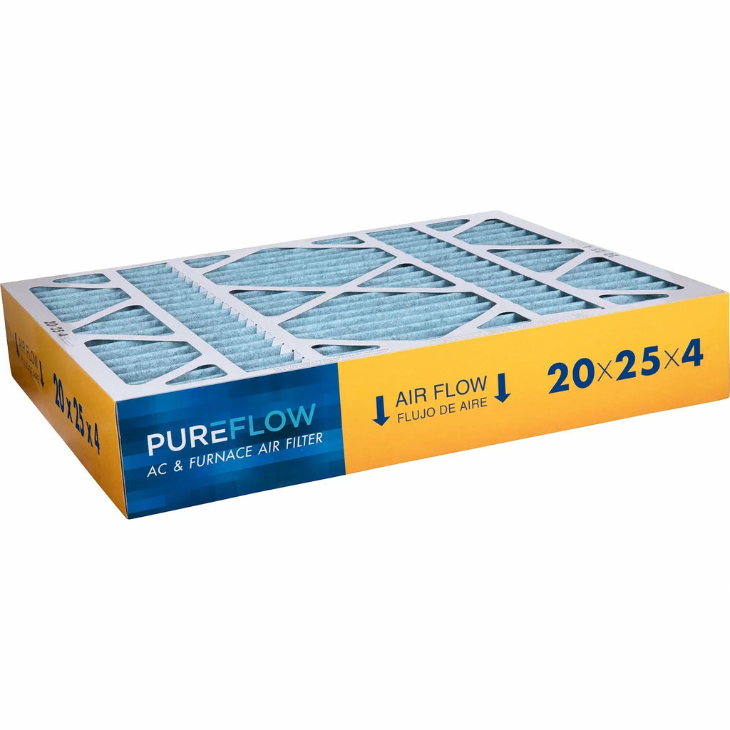 Layers Advanced of Filter Home Filtration with Pack-of-2 MERV-13 PureFlow, 4 Technology, Furnace Air 20x25x4,