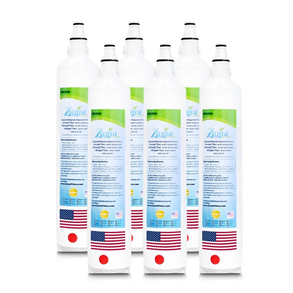 6 Compatible with in Model , BI36RGSPH U.S.A. Filters Brand , Subzero? Made - - Water ZWFZ1-RF750 ZUMA Pack # ,