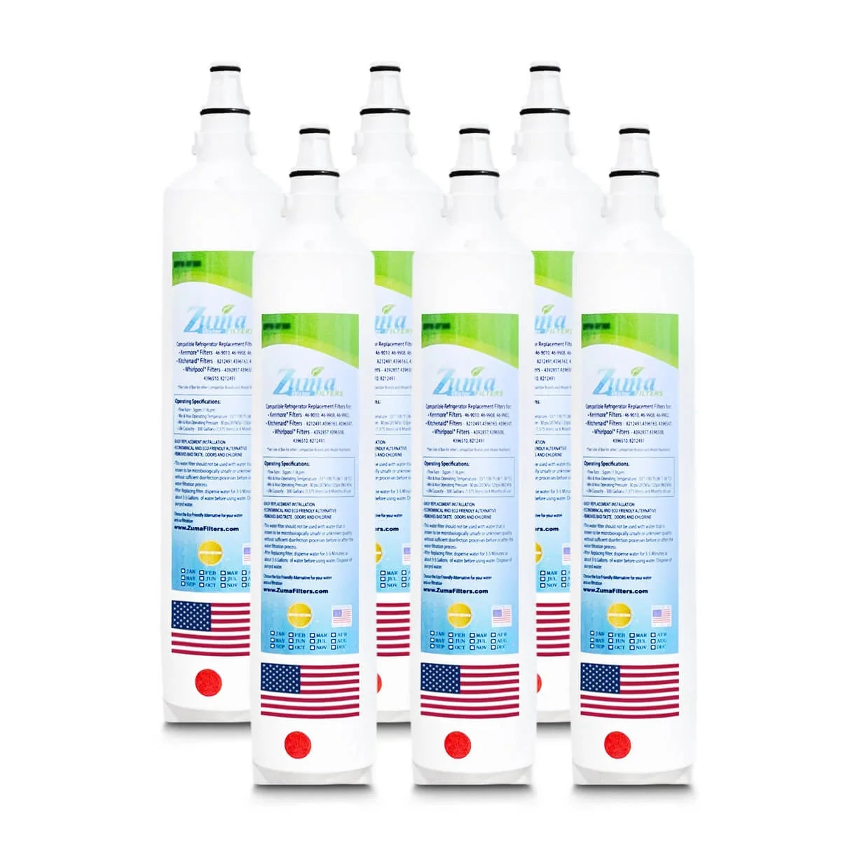 6 Compatible with in Model , BI36RGSPH U.S.A. Filters Brand , Subzero? Made - - Water ZWFZ1-RF750 ZUMA Pack # ,