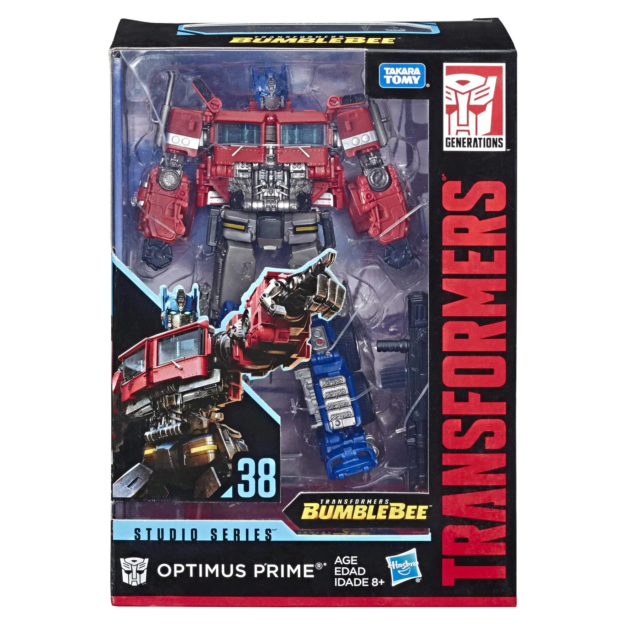 Toys Voyager 8 Bumblebee - 6.5-inch Ages Movie Up, Action Prime Series Optimus Studio Class 38 Transformers Figure and