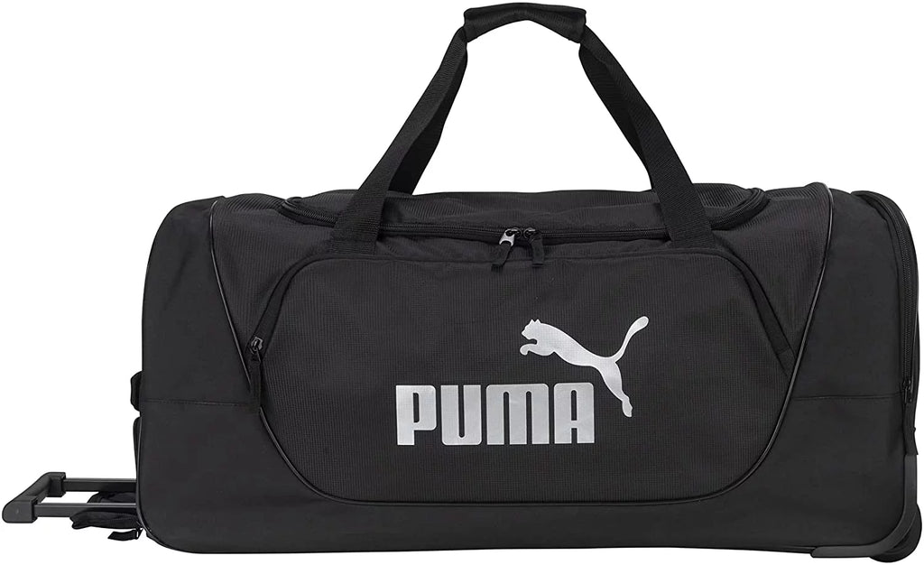 Black/Silver Wanderer 28 Size Duffel Rolling PUMA Evercat Bag One