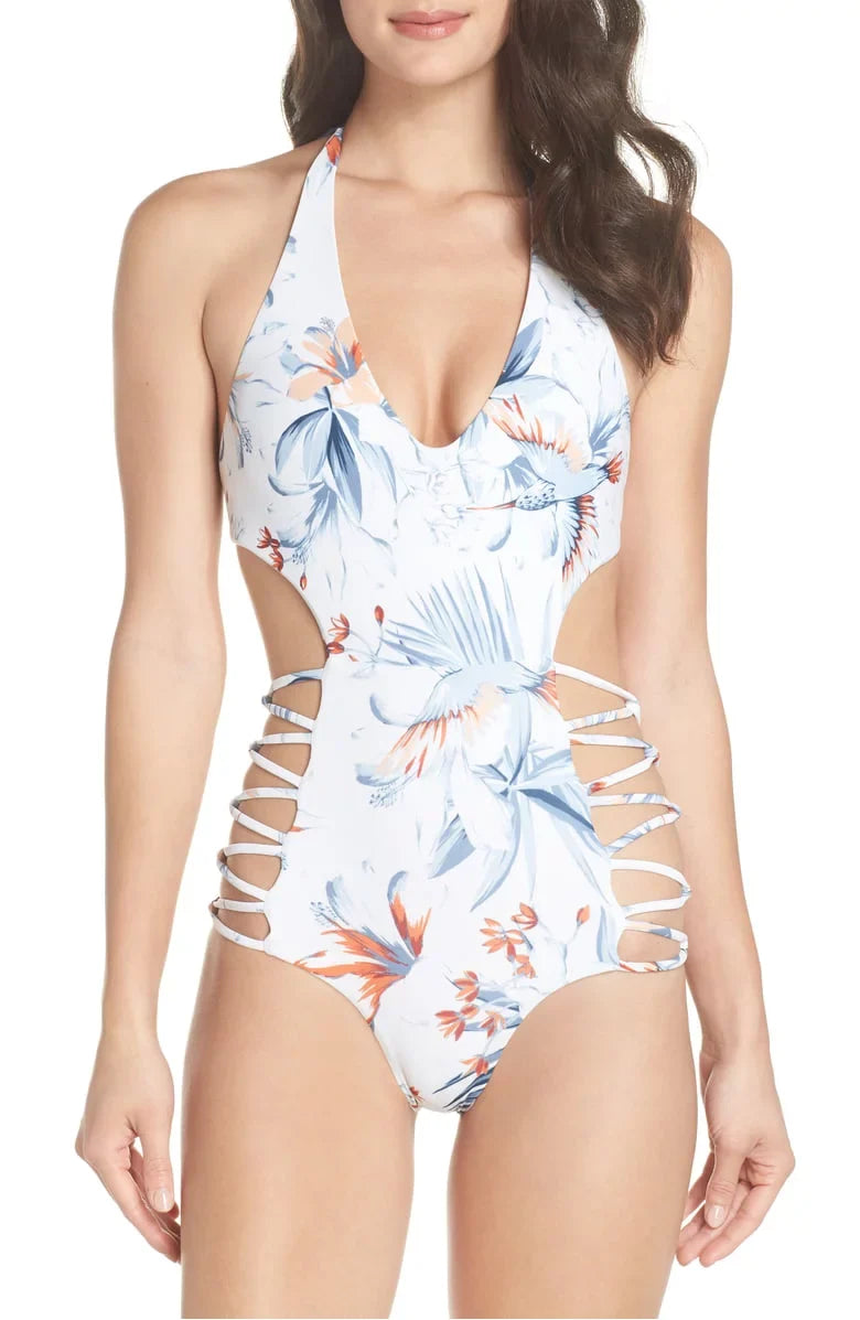 PARADISE Tripp US Piece Bitsy L*Space 12 BIRDS OF Fire Swimsuit, One