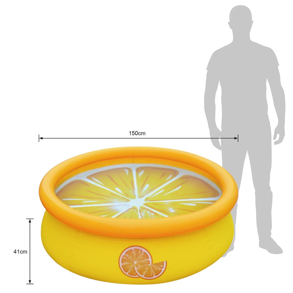 Prompt & Outdoor Inflatable JLeisure Set Orange (2 Pool Pack) Swimming