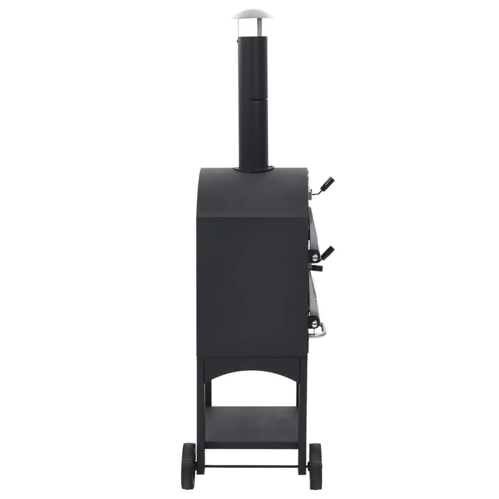 Charcoal Fireclay Suzicca Pizza Fired Stone with Oven