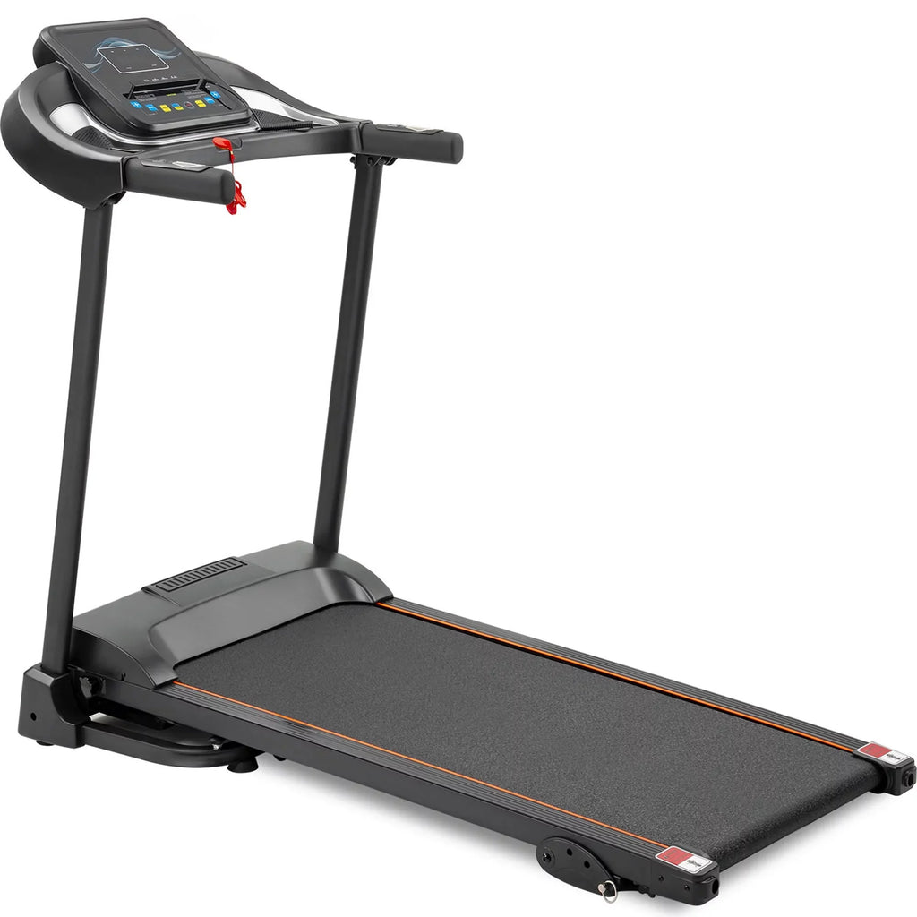 with Motorized Incline Folding Adjuster Easy and Machine Running Audio Treadmill Compact Jogging Speakers