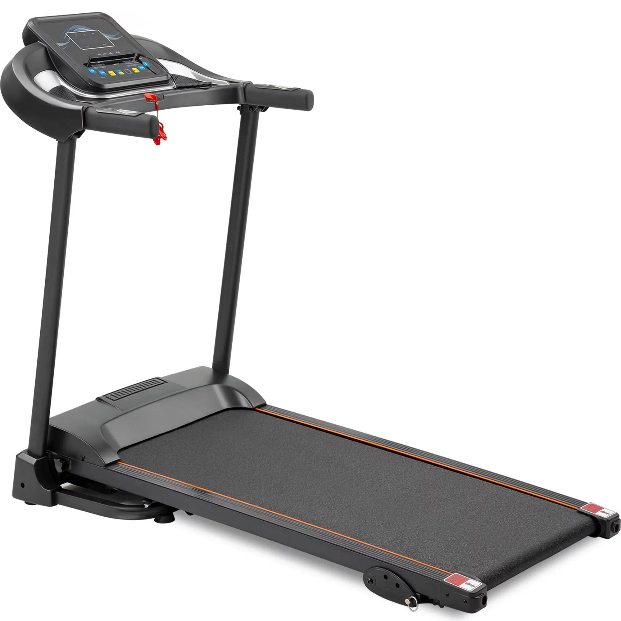 with Motorized Incline Folding Adjuster Easy and Machine Running Audio Treadmill Compact Jogging Speakers