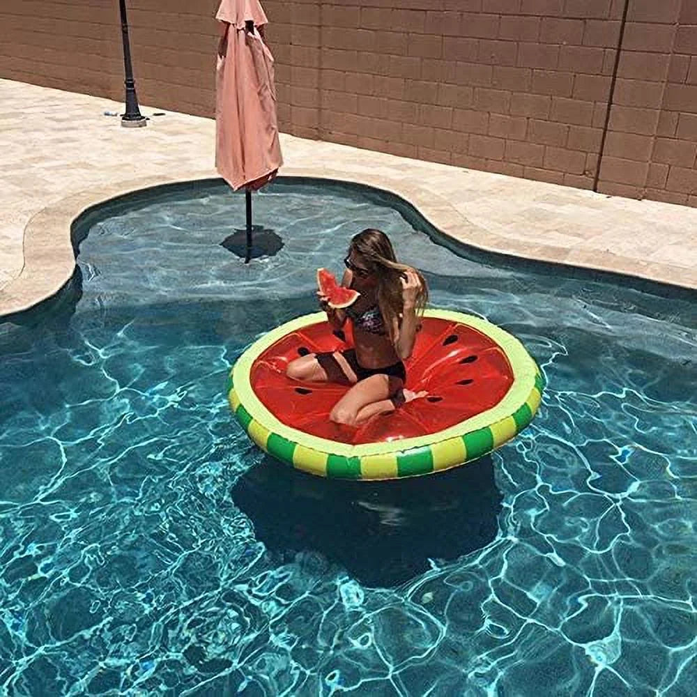 Island Inflatable Slice Swimline Watermelon Raft