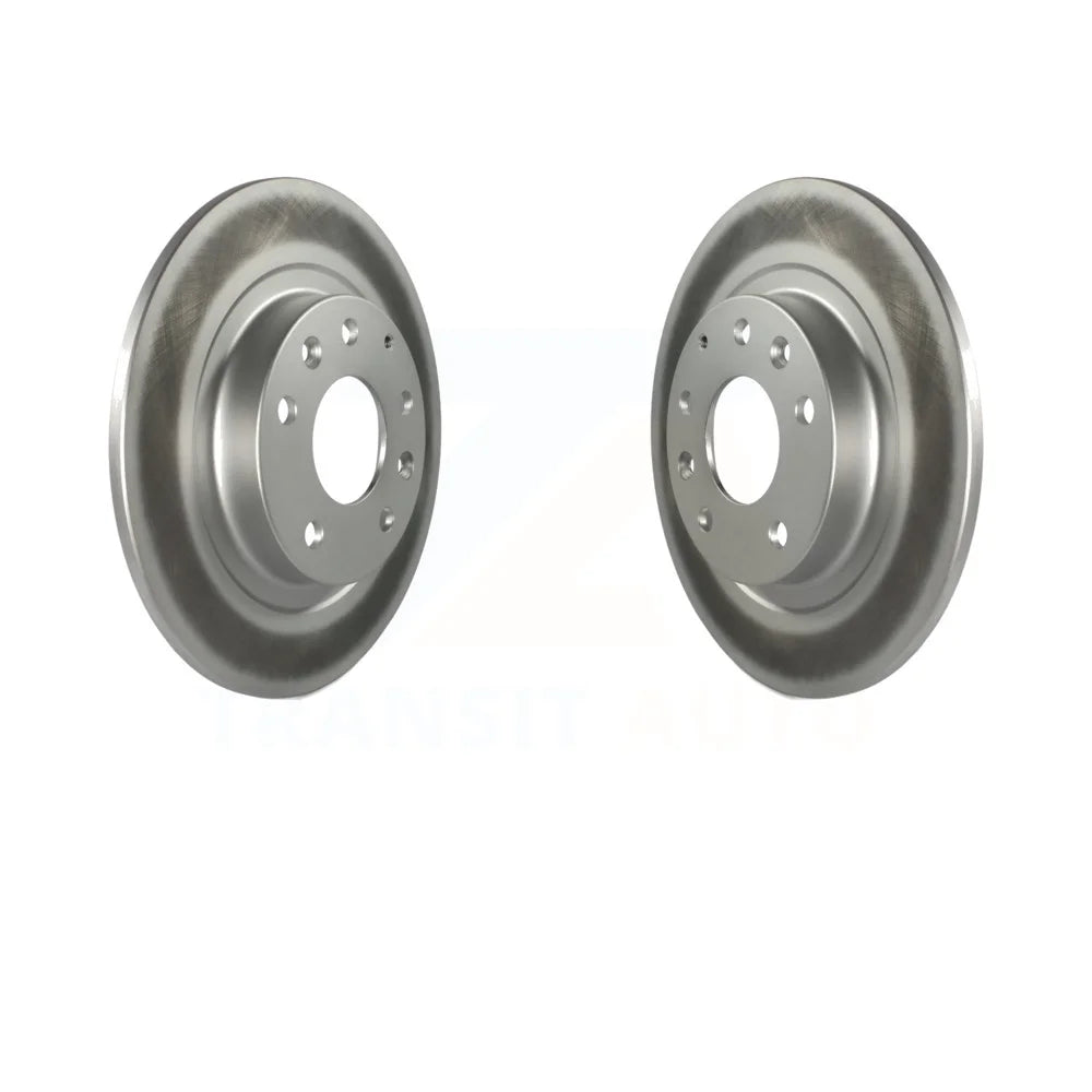 KG-100671 Rear 2016-2018 Mazda Rotors For Pair Brake Coated CX-3 Disc