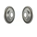 KG-100671 Rear 2016-2018 Mazda Rotors For Pair Brake Coated CX-3 Disc