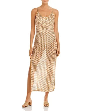 Cover-up (48, Maxi Swim Women's Mare Missoni White/Gold) Crochet Dress