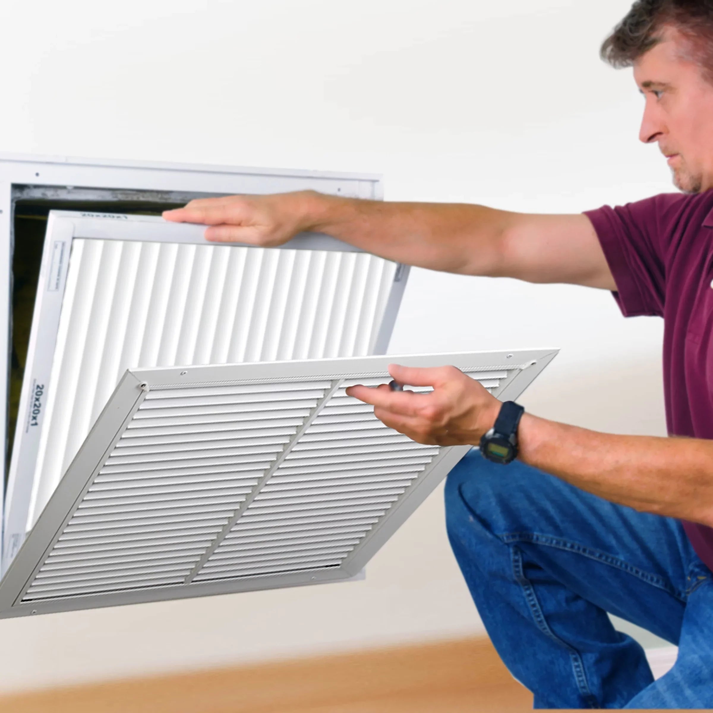 MERV Honeywell Pack Air Filter- Furnace 14x20x1 HVAC 4 12 Pleated