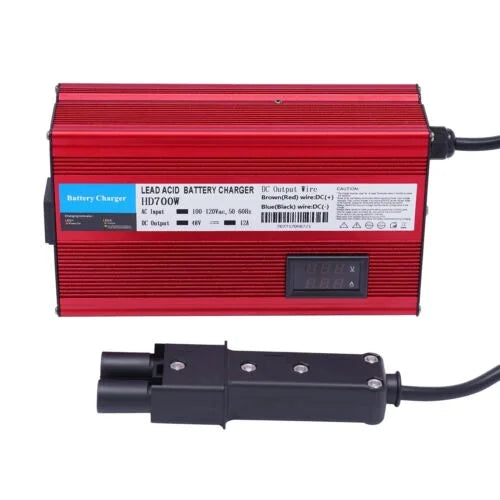 Mode 2 Volt 12 Plug Golf 48 Charging Pin Charger Barrel Amp Trickle Cart Battery
