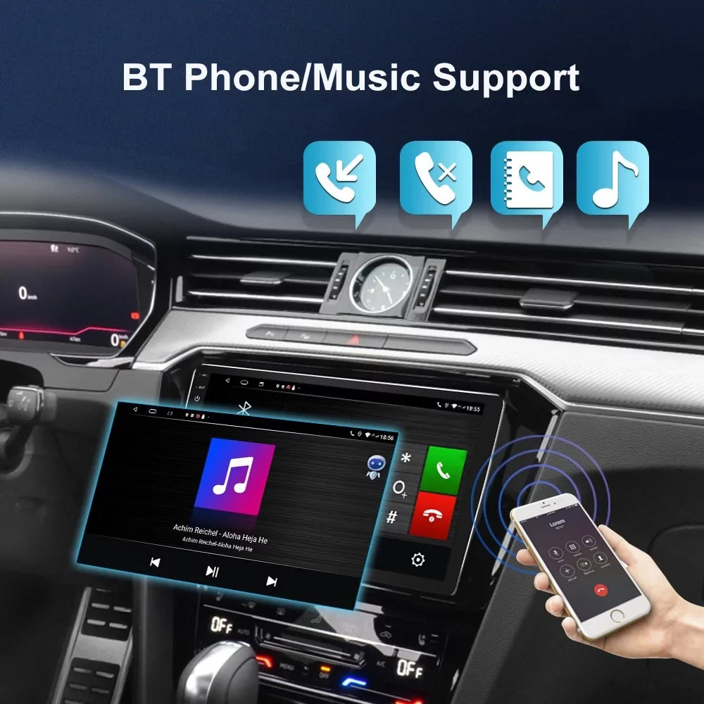 Android Stereo Radio WIFI Isuzu Bluetooth,with Carplay Dmax Car Rearview 9'' For Camera 2019+ Auto Android HD 12 FM with GPS D-Max