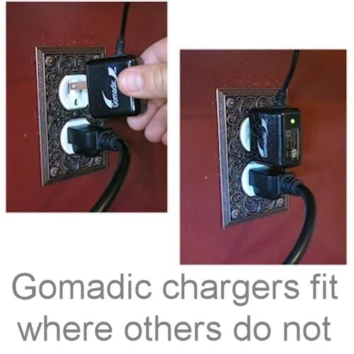 Uses suitable foldable - the Gomadic AC TipExcha output for a Home power Intelligent Nokia design with N9 plug Compact - Charger Wall High convenient,