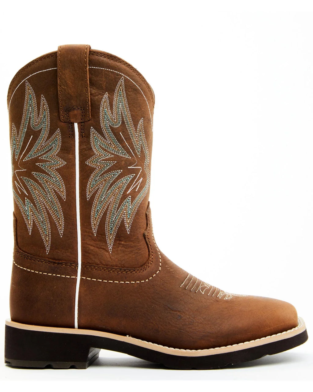 Toe Brown US Western Broad Shyanne M 9 Women's Boot Calyx Square Xero Performance Gravity