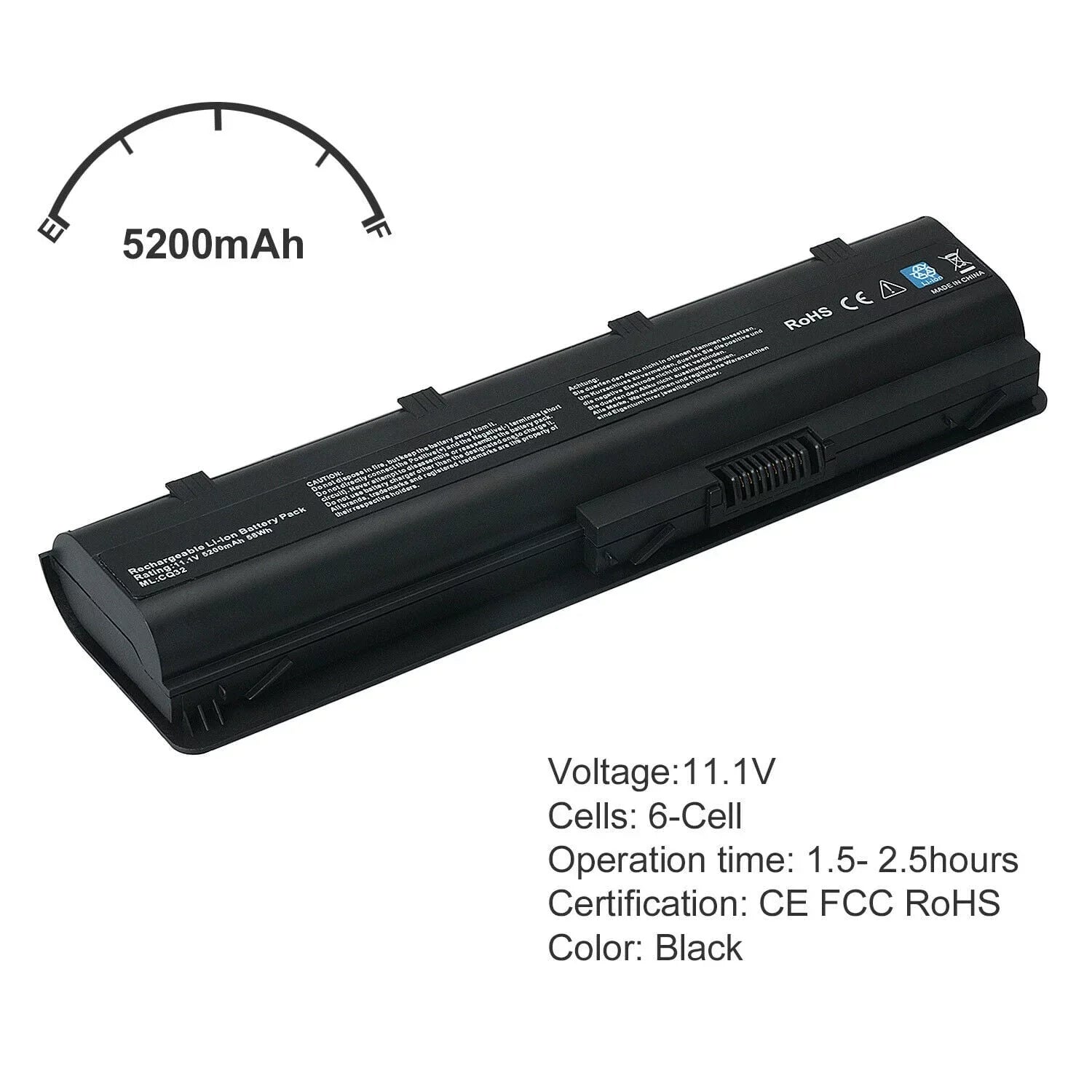 CQ58-D01SO COMPAQ HP CQ58-D01SQ CQ58-D01SL Battery CQ58-D01SP CQ58-D01SA for
