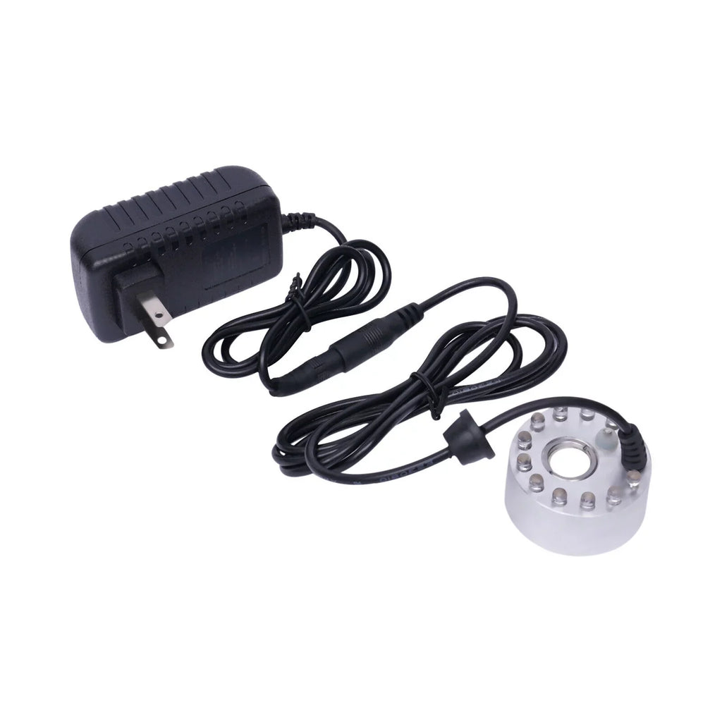 Ball Fountain Led Indoor for Rockery Lamp Classical + with Decor Atomizer Glass