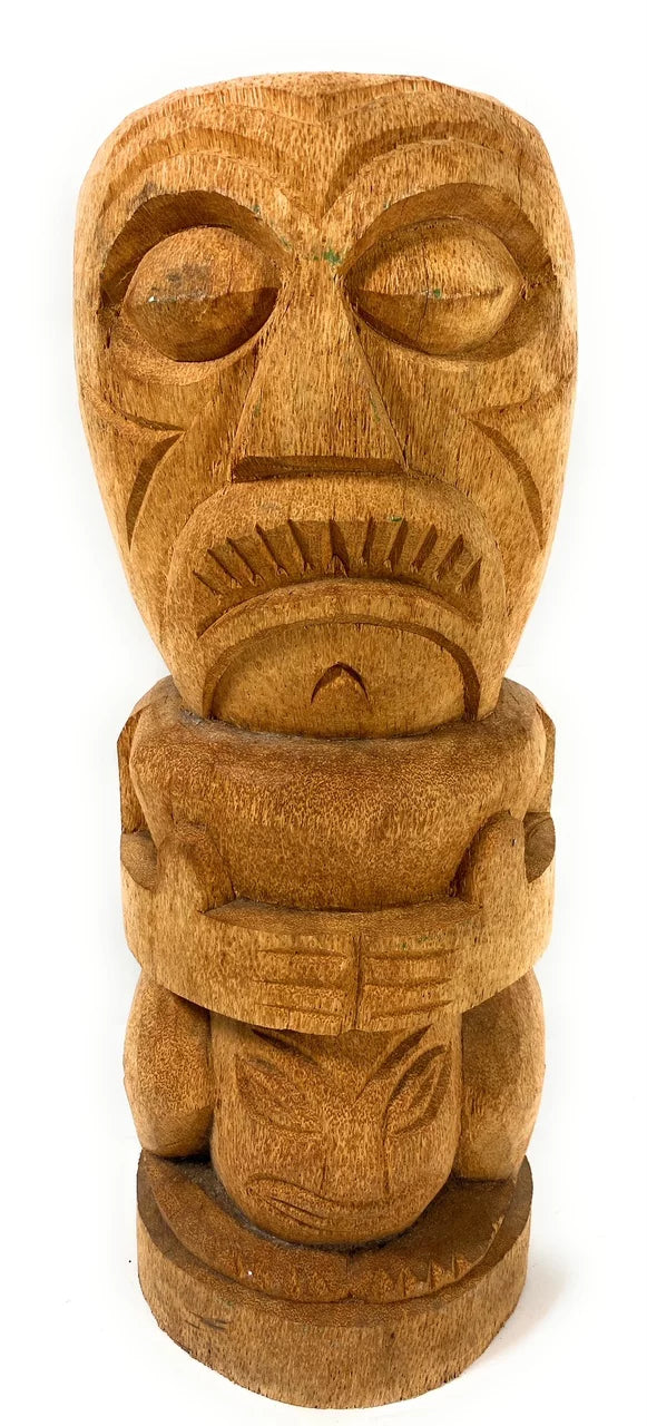 20" #lbj305850n - | Statue Tiki Fertility Outdoor Decor Pool