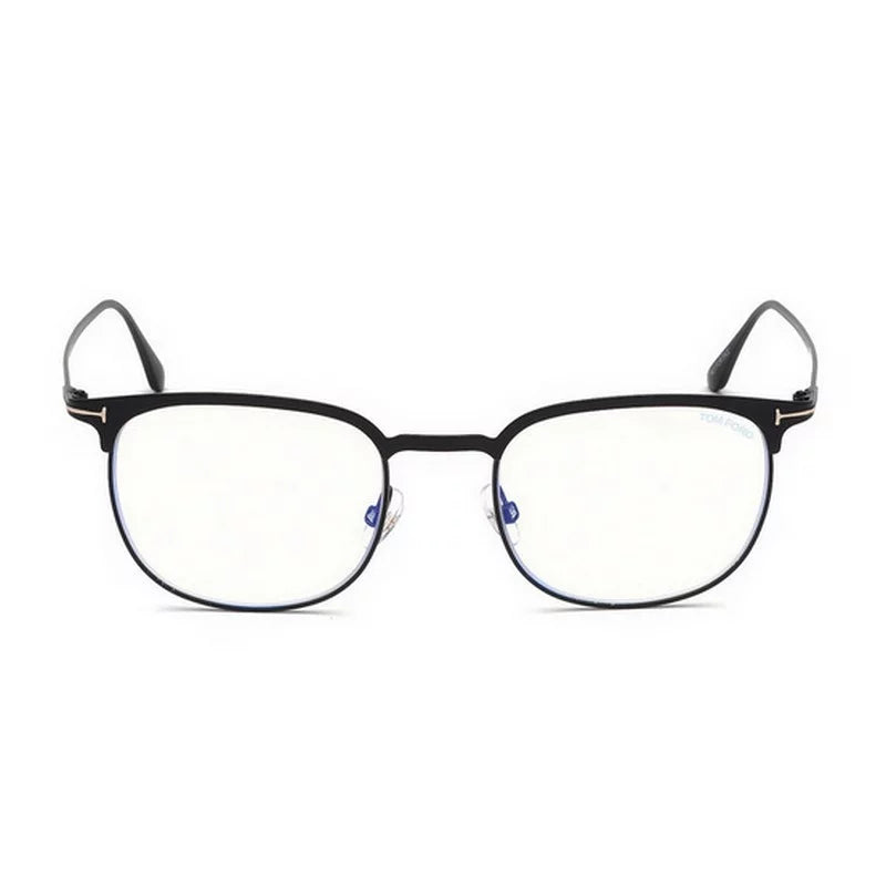 002 Enamel, -B Matte Blue Lenses Eyeglasses FT Black Ford Tom / 5549 Block