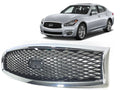 2018 With With 2017 2019 Grille Front Infiniti 2016 Compatible 2015 Camera Q70L Option Bumper Q70
