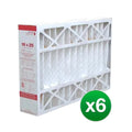 Air 16x25x4 Furnace (6 Honeywell Filter CF100A1009 REP Pack) MERV 11 Pleated For