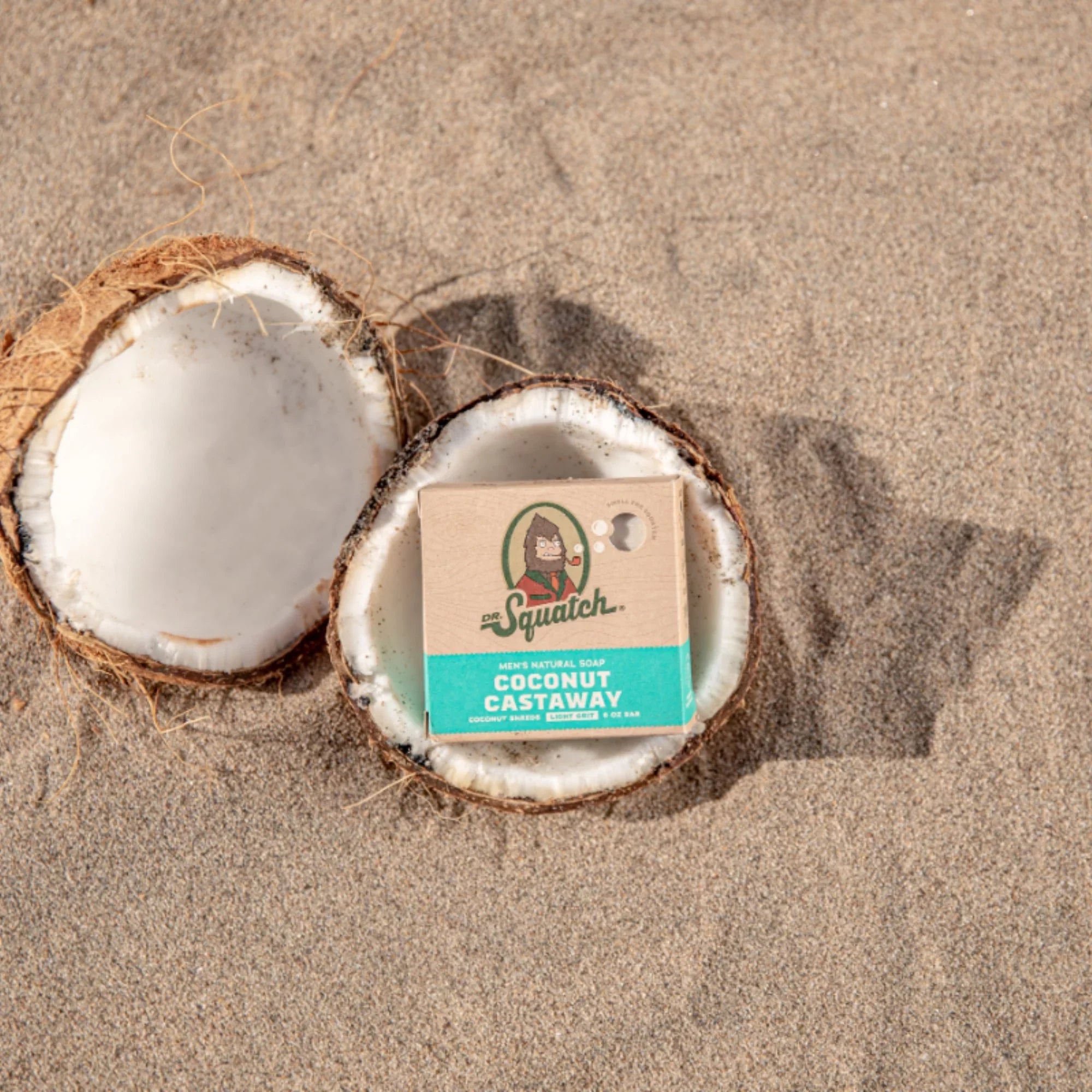 Soap Natural 4 - Coconut Greek Falls, Pack Squatch Fresh Alpine Castaway, Men's Eucalyptus - Yogurt Bar Men's Soap Variety Sage, Dr.