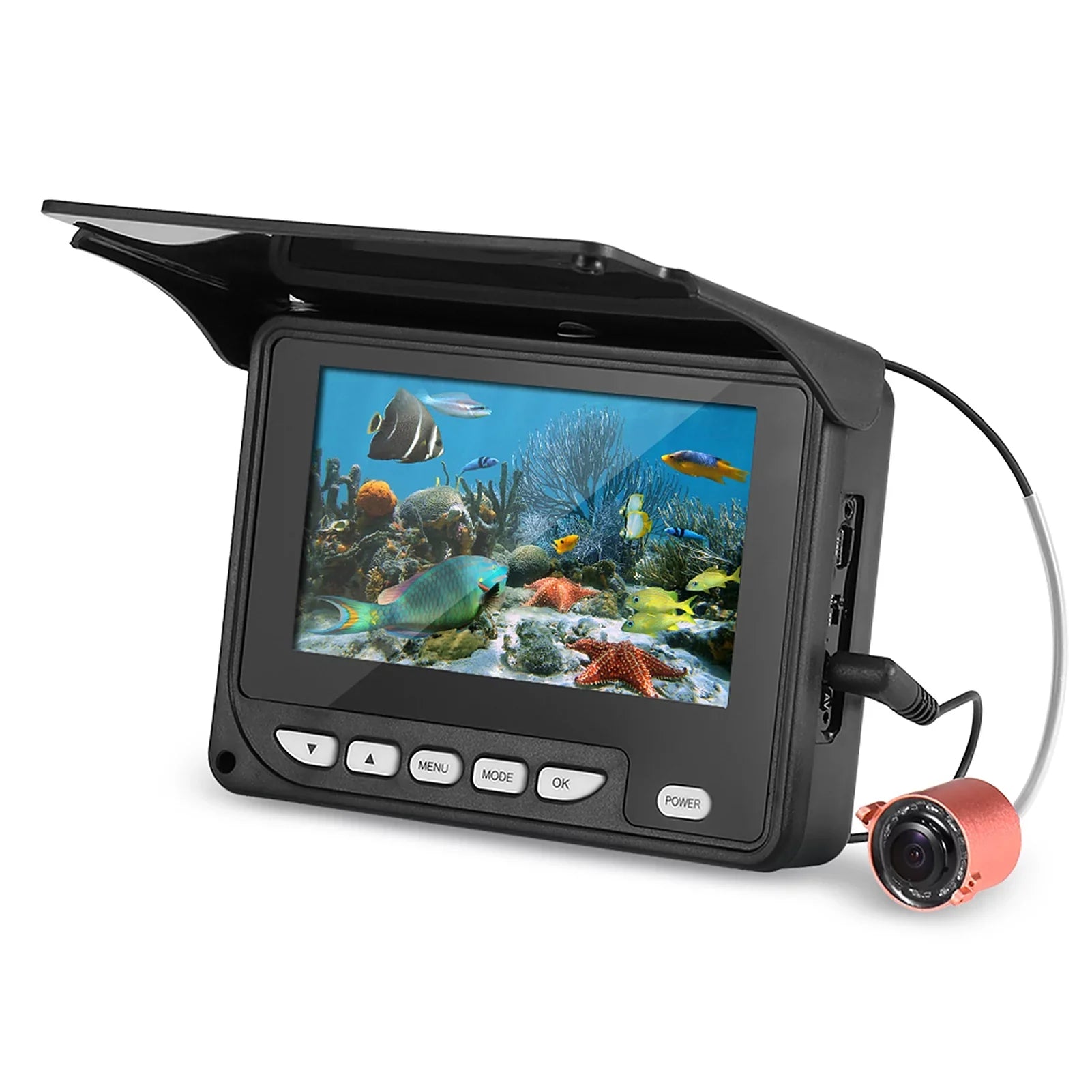 with Night Finder Carry Cable, Fish Bag 20M Vision, Underwater 4.3 Inch Nebublu Fishing Camera,