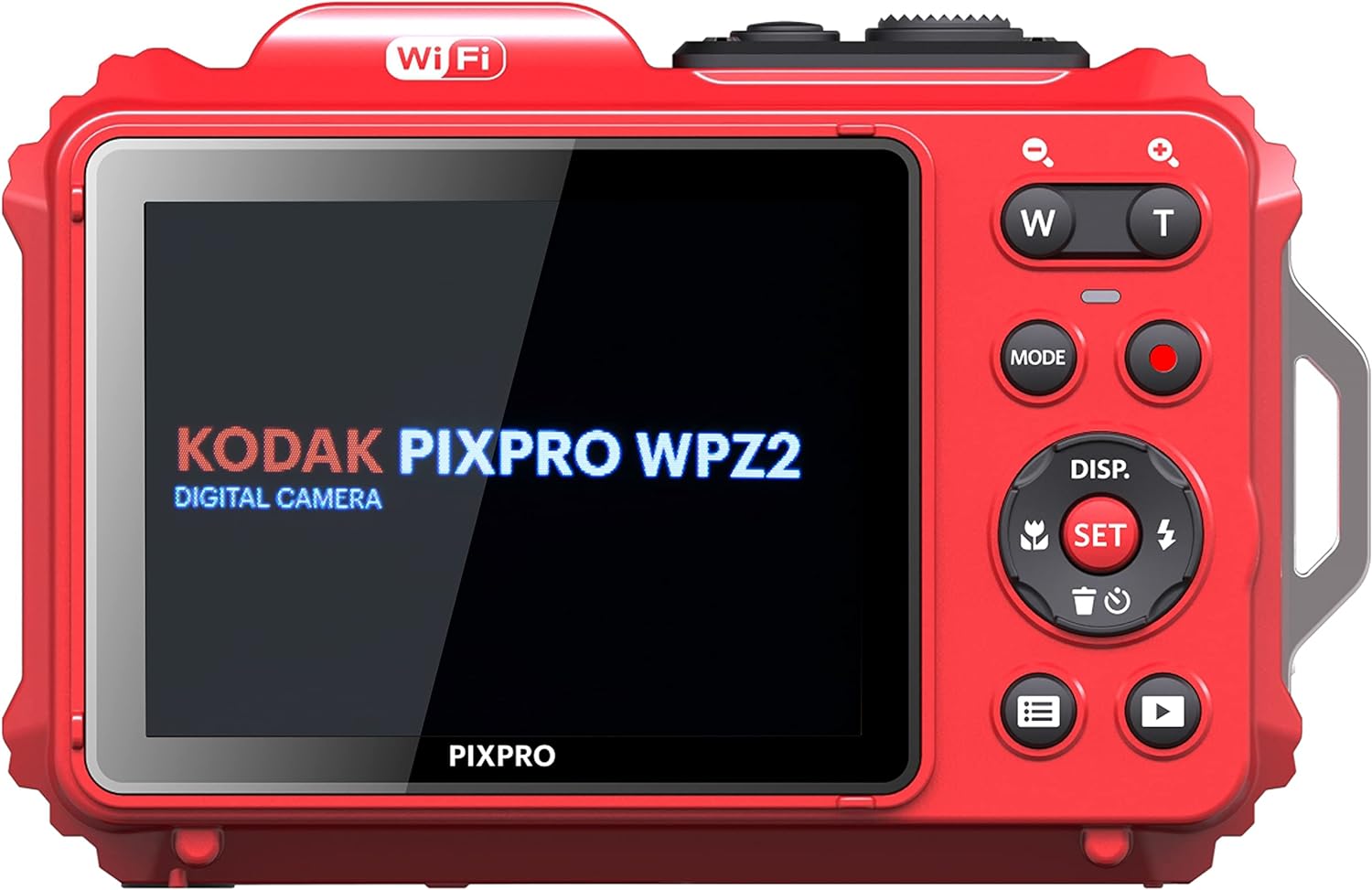 LED Camera Kodak 32GB PIXPRO Battery (Red)+ Extra Digital Kit - WPZ2 +