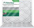 24x25x1 AC Filterbuy Filters (2-Pack) Pleated MERV 8 Air Furnace HVAC