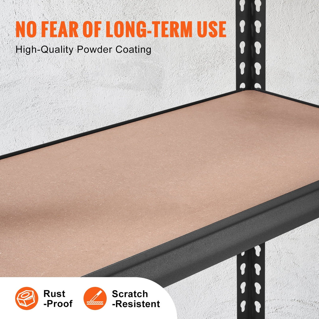 Unit, Steel 60"H 2000 Garage 30"W Heavy 5 Adjustable Load BENTISM Tier 12"D Rack lbs Storage Duty x Shelving x