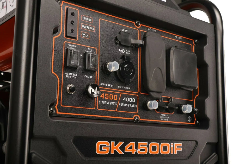 Reduce Frame by 50% Genkins Watt Open 4500 Noise Generator Inverter level Portable