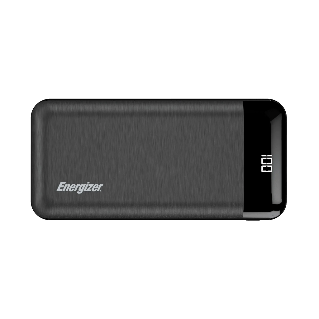 Energizer Black, Power 20,000 UE20058 Max mAh Bank,