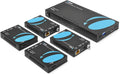 115 With to Extender EDID Up Over Remote OREI Ft Splitter Out - Cable by Multiple 4:4:4 Latency 4K@60Hz HDCP Management Loop 4K Low IR - HDMI CAT6/7 - Single 1x4 Support Full 2.2 -