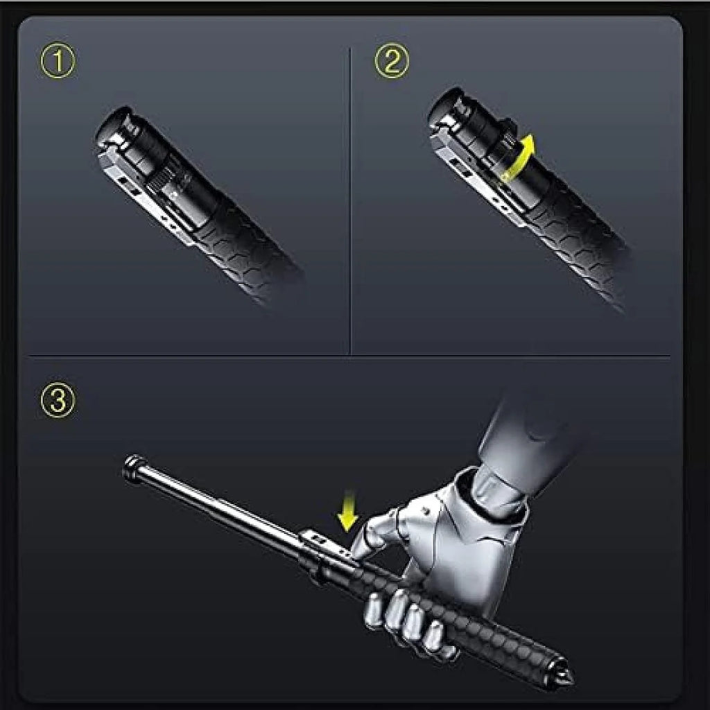 Pole 16 Jademall Tool Multifunctional Retractable Trekking Premium Stick Hiking Walking In Staff, Outdoor Collapsible