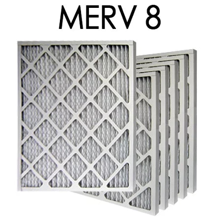 | MERV Pleated 15.5x24.5x1.75 Filter Actual Air Size 16x25x2 6PK 8 -