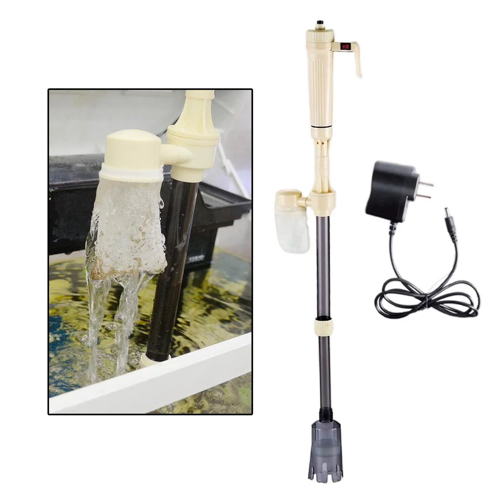 Water Filter, and for Vacuum Large Gravel Medium Aquarium Aquarium Automatic Tanks Electric Gravel Cleaner, Cleaner Cleaner