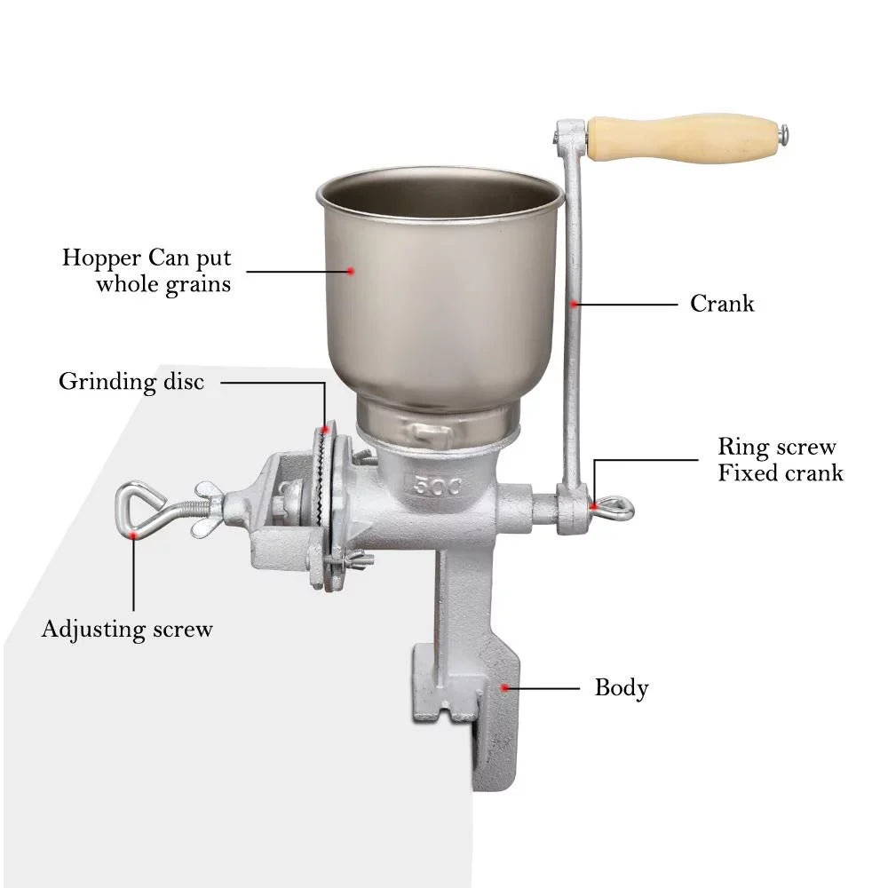 Grinder Corn Mill Grain for SalonMore Manual Nut Coffee and