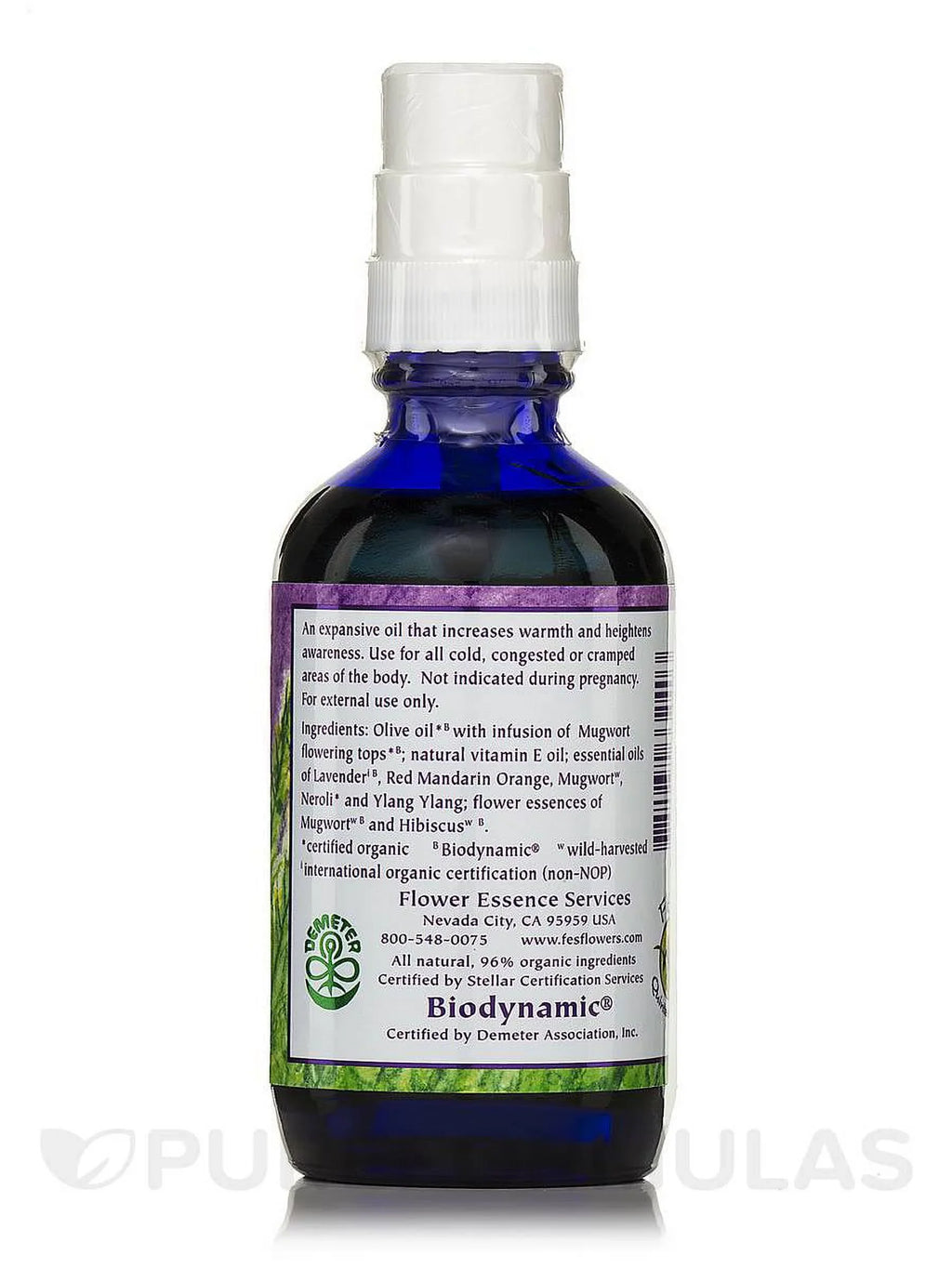 Flower oz Services Pump Top, 4 Moon Mugwort Magic Essence