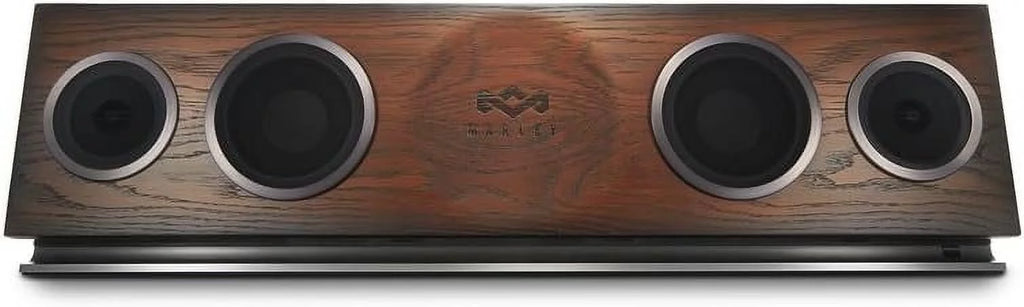 Home House High-Definition Certified Solid 220 Hi-Fi Watt Woofers, Stereo Premium 2 1 System, Regal High-Output Foundation Tweeters, 3.5 FSC Oak Baffle, Power, x EM-DA002-RG Audio One Marley, of
