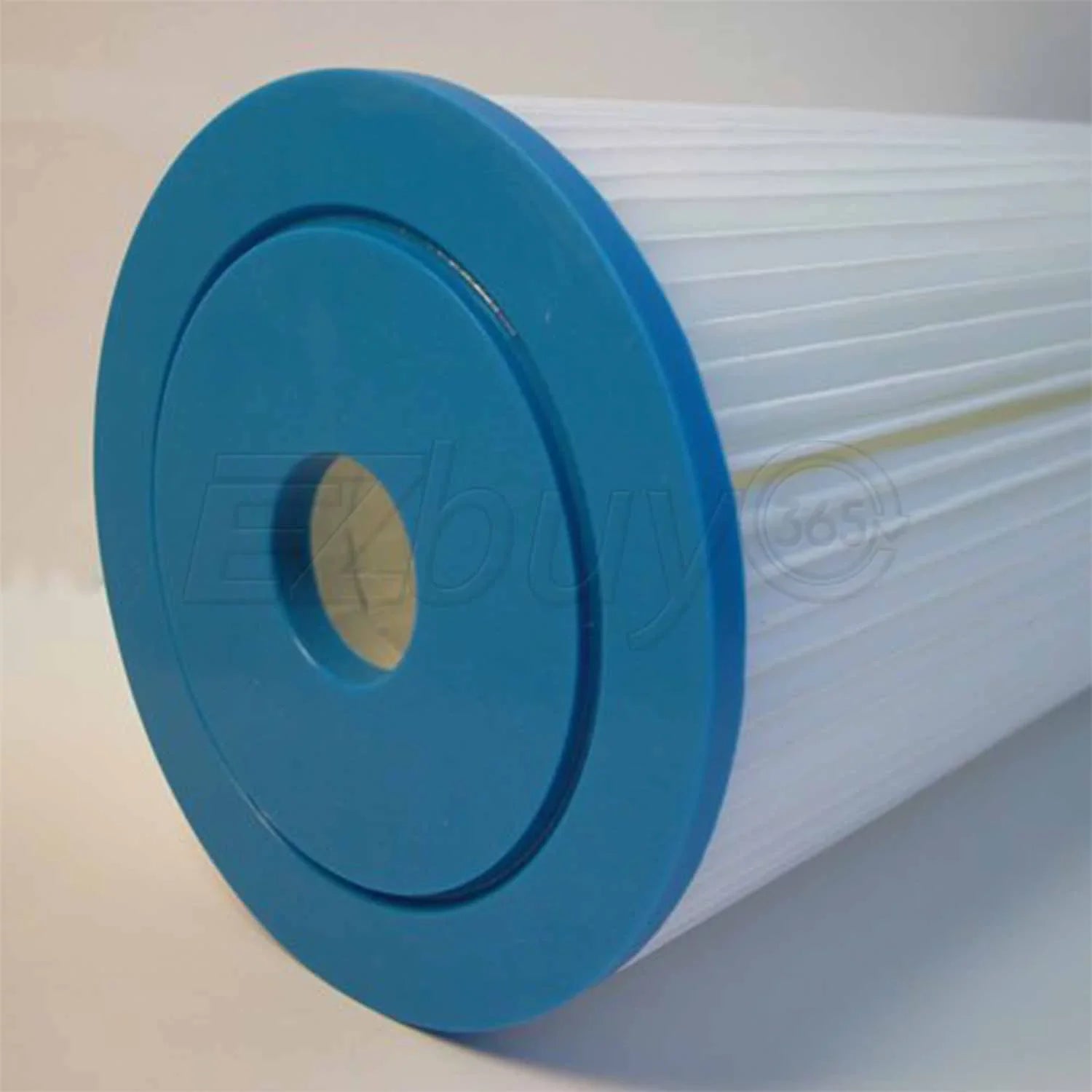 Filter Reusable Big Silt, by 20" Sediment 5 Dirt, Amplified Micron Rust, of Life (Set 6) Pleated Sand, & Big Area, Removes Extended Surface Washable for Blue Filter Housing, Ronaqua Blue
