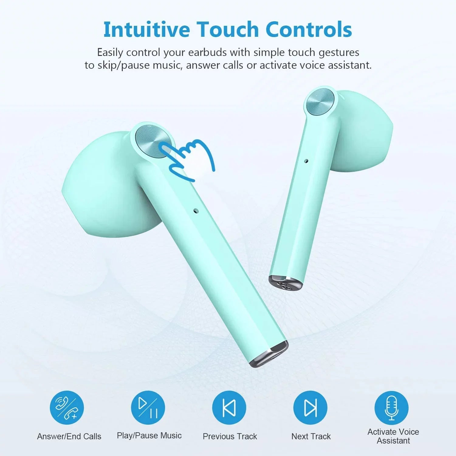 Pixel 7/Pro/6a/6/Pro 7/Pro/6a/6/Pro Mic Models Pixel With for Phones Compatible Headphones Earbuds Stereo Wireless TWS Google Case Headset Earphones Hands-free Charging - True