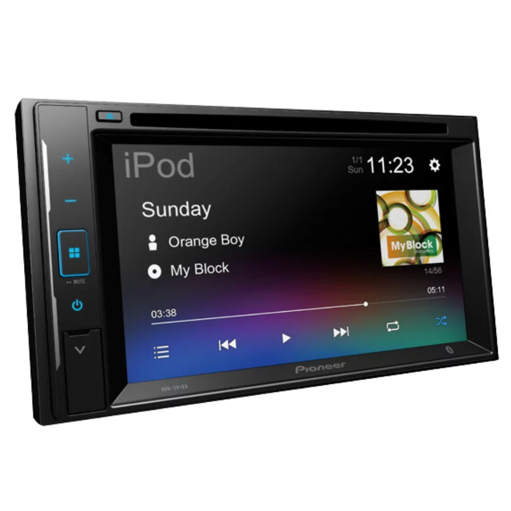 Kit/in-Dash Receiver Touchscreen XL-7 with AM/FM for KIT4886 DVD/CD Car Bundle Pioneer AVH-241EX 2001-2002 Suzuki Bluetooth/Backup Camera/Installation Media DIN Stereo 6.2" W/ Digital Double