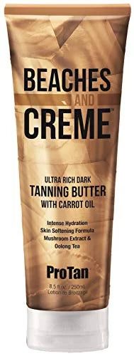 CREME Butter (8.5 ProTan tanning Lotion indoor lotion Tanning BEACHES ounce) and