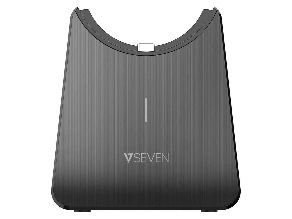 Gray/Black Headset Ear V7 On Mono (HB605M) Wireless