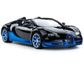 Wheels Control Grand Car Vitesse - Sport Bugatti Wonder RC 1:14 Veyron Remote Black/Blue